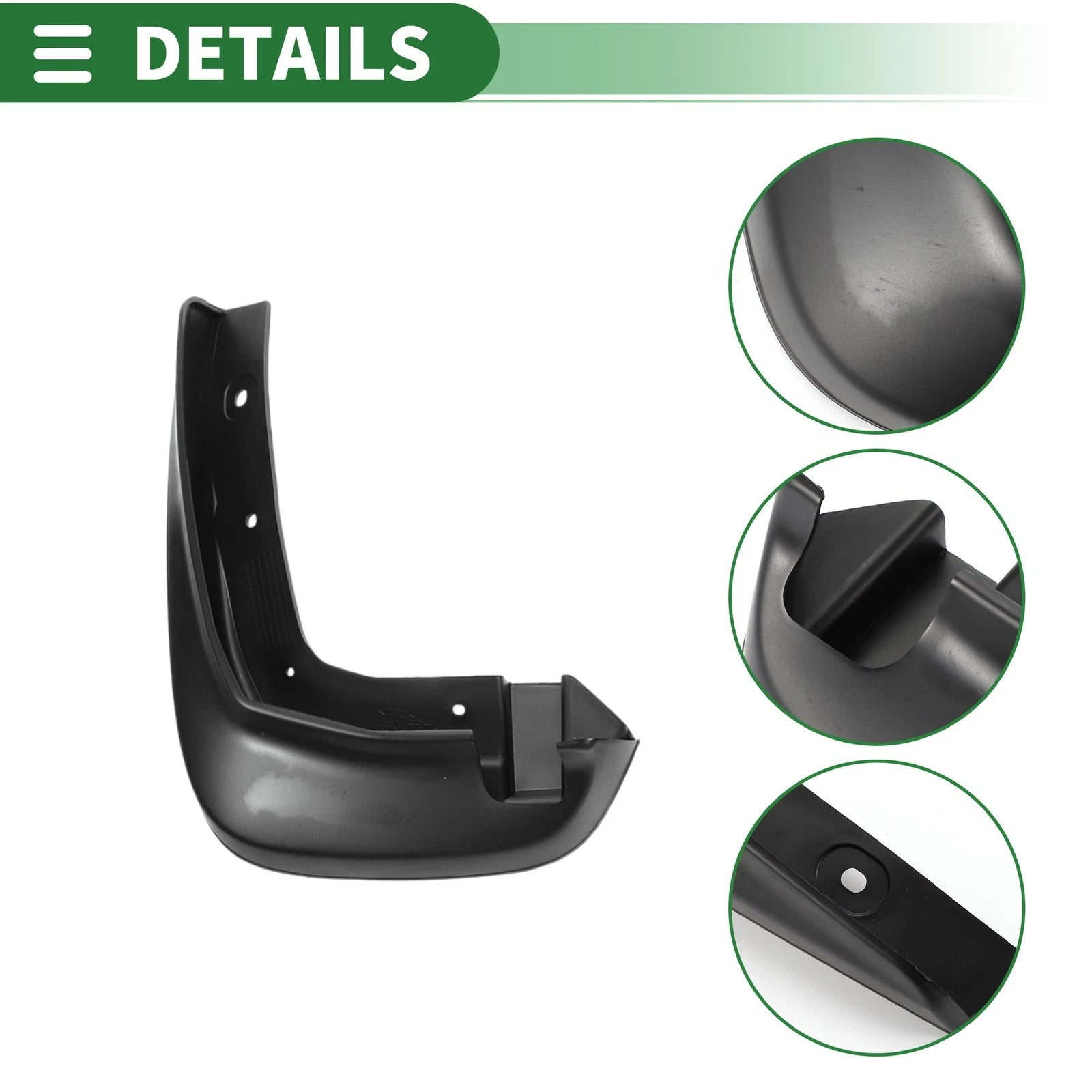 Mud Flaps Splash Guards Set of 4 for Honda Crosstour (2009–2013)