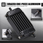 NICECNC Engine Oil Cooler for Honda XR650L (1993–2025) Aluminum Radiator