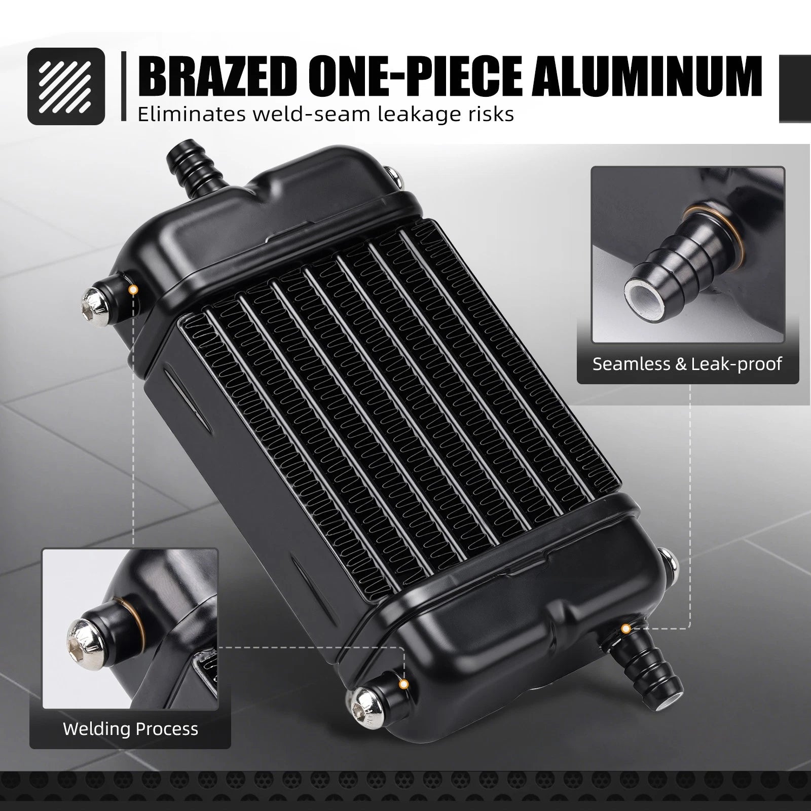 NICECNC Engine Oil Cooler for Honda XR650L (1993–2025) Aluminum Radiator