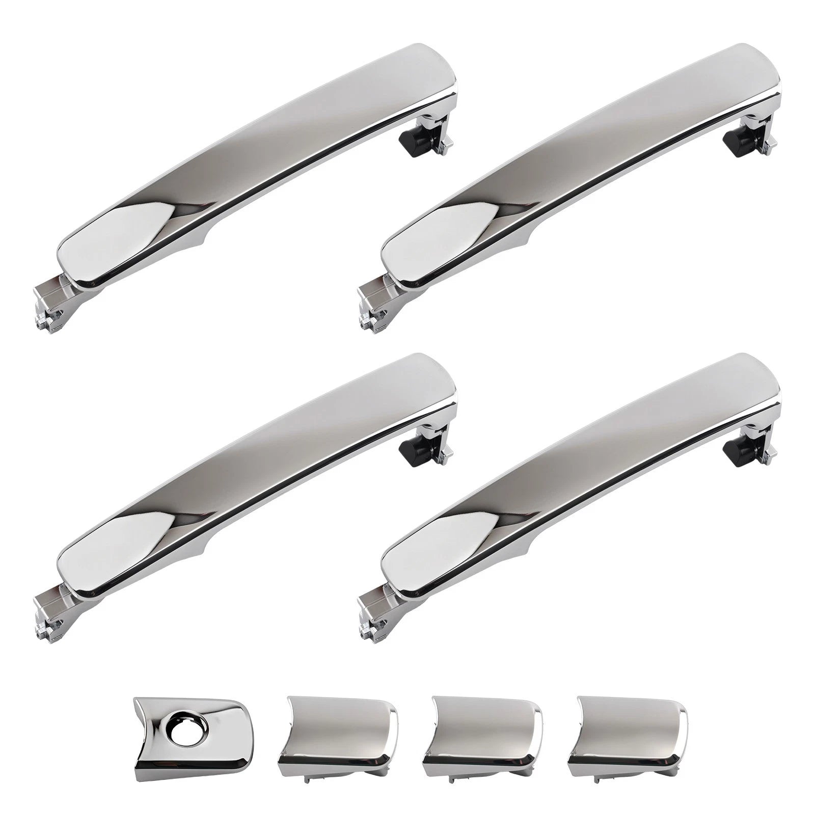 Set of 4 Chrome Door Handles for Nissan Rogue Infiniti FX35 (2008–2013) 80645CA000