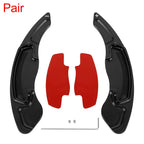 Pair Aluminum Alloy Black Shift Paddle for Honda Accord Civic (2016–2023)