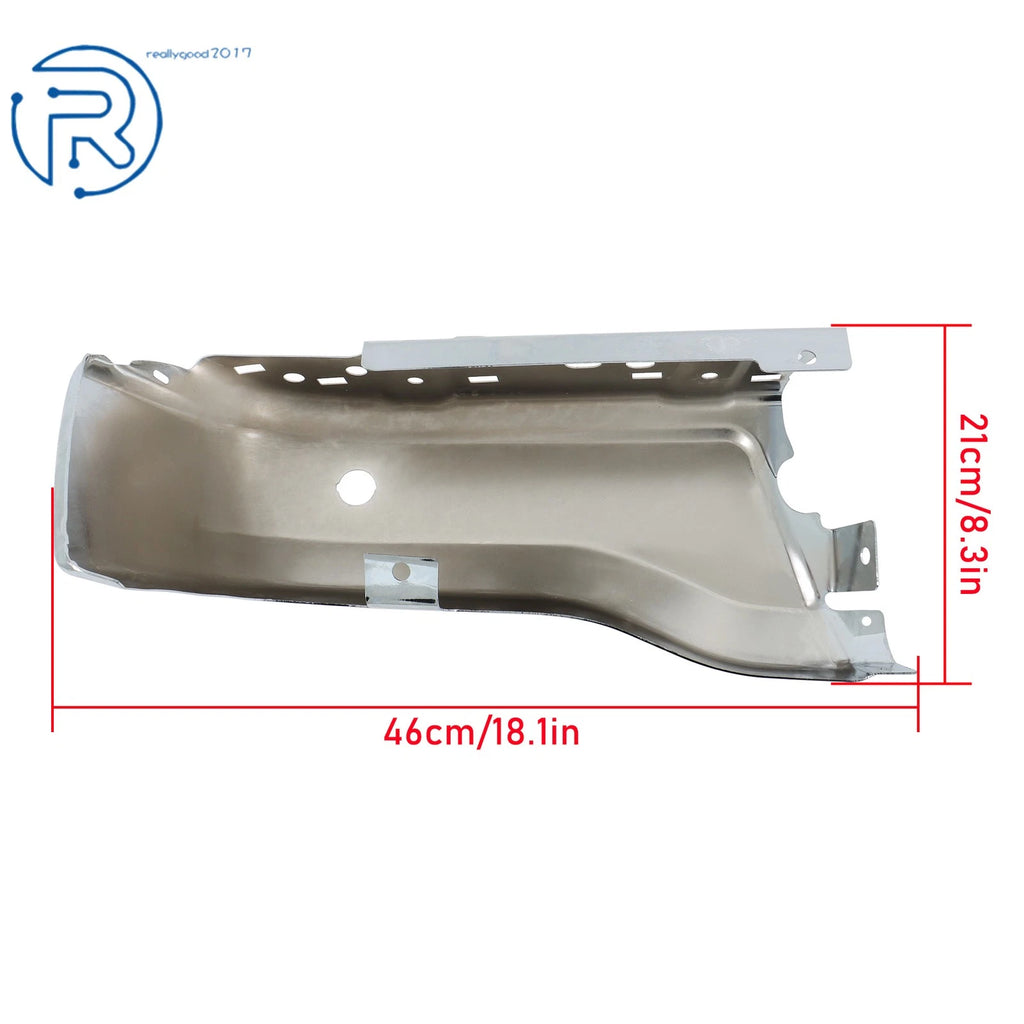 Steel Chrome Rear Bumper End for Ford Ranger (2019-2023)