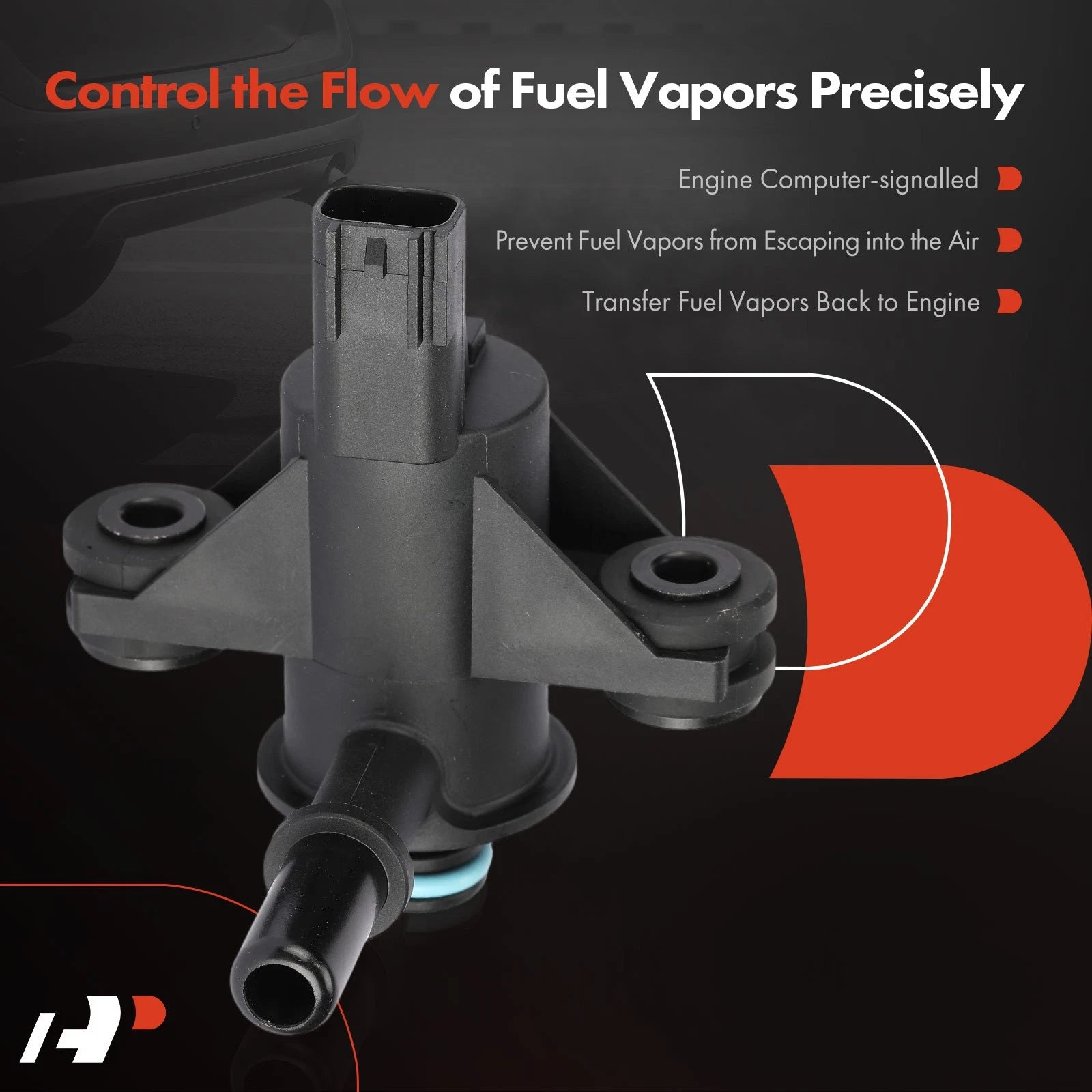 Vapor Canister Purge Valve for Ford F-150, F-250, F-350 (2010–2012)