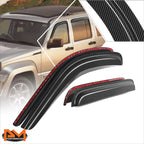Tape On Side Window Visors for Jeep Liberty (2008–2013)
