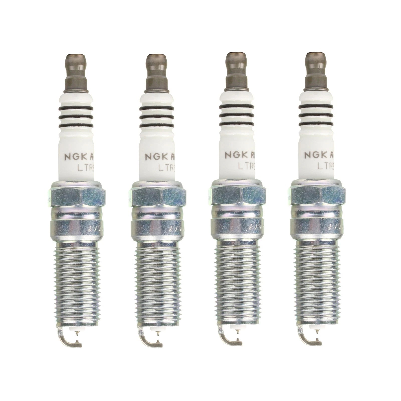 Set of 4 NGK Ruthenium HX Spark Plugs for Buick Chevy GMC Mazda Pontiac (L4)