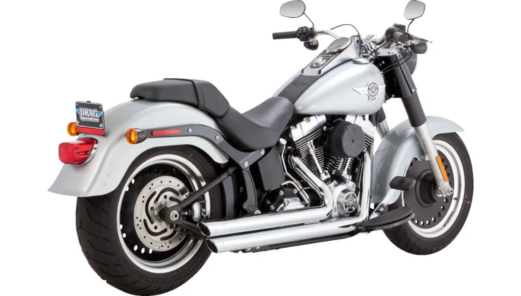 Vance & Hines Big Shot Staggered Exhaust for Harley Davidson Softail (1986–2009)