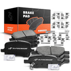 Set of 8 Ceramic Brake Pads for Chevrolet Malibu (2004–2012)