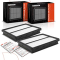 2X Engine Air Filter for Kia Sorento (2016–2020), Sedona, Hyundai Santa Fe