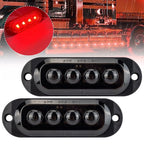 2X LED Clearance Lights for Boat Trailer Truck RV Waterproof ABS Design