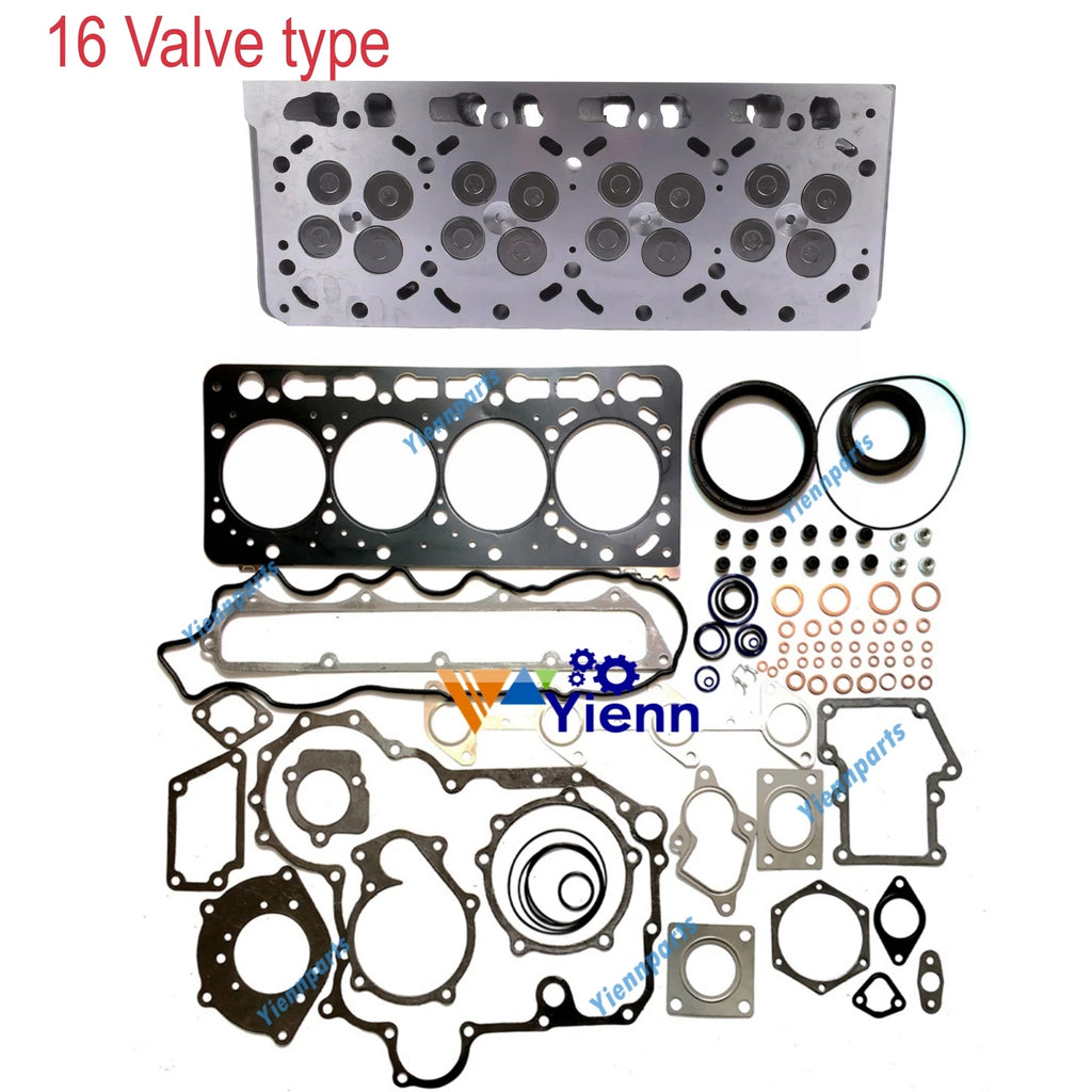 Cylinder Head Assy for Kubota M1004, M95S, M105S (V3800, V3800-DI-T, V3800-T)