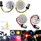 4X 1157 Bullet LED Turn Signal Insert Light for Harley