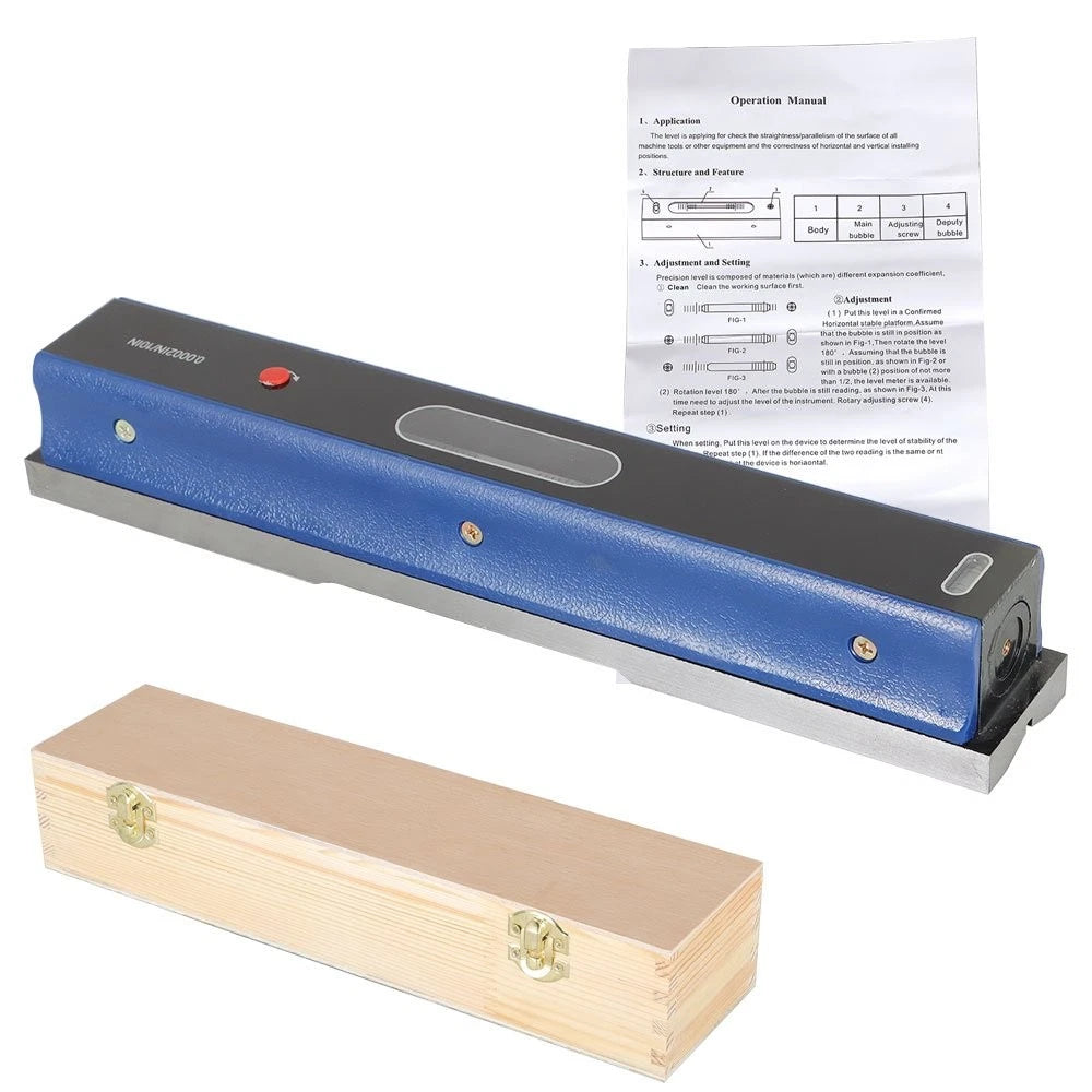 Precision Level for Machinist Tool (12'' 300mm)