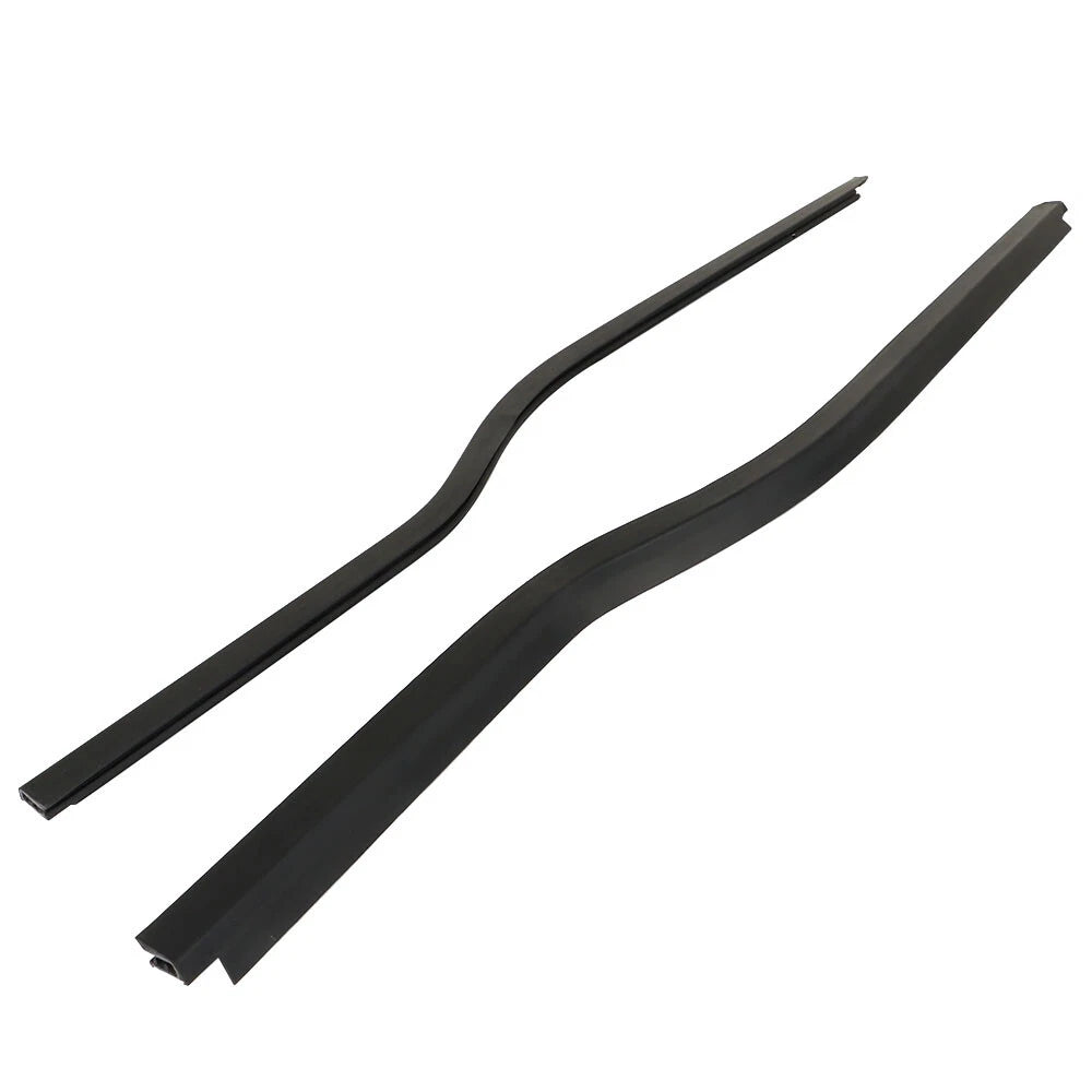 Set of 4 Window Outer Belt Moldings for Ford Super Duty (1999–2014)