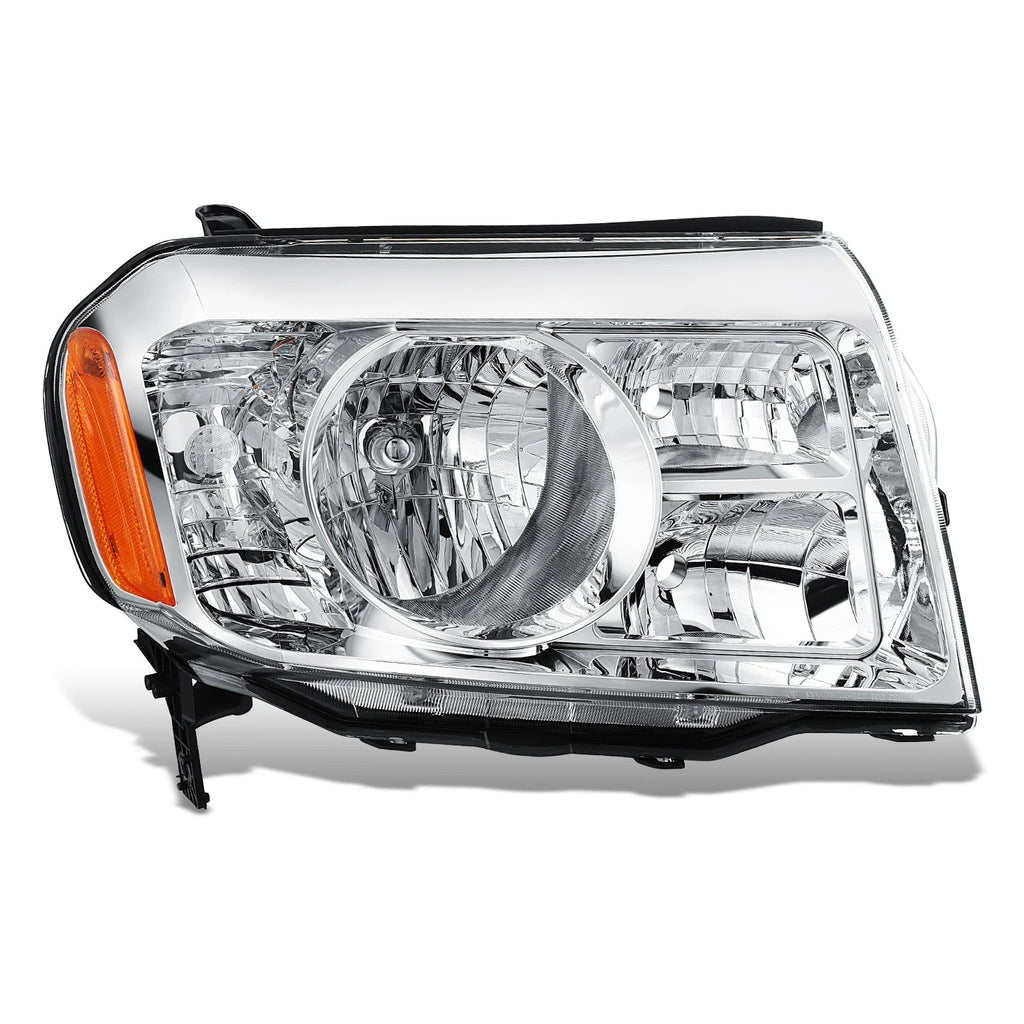 Right Passenger Side Chrome Housing Headlight for Honda Pilot (2009–2011)