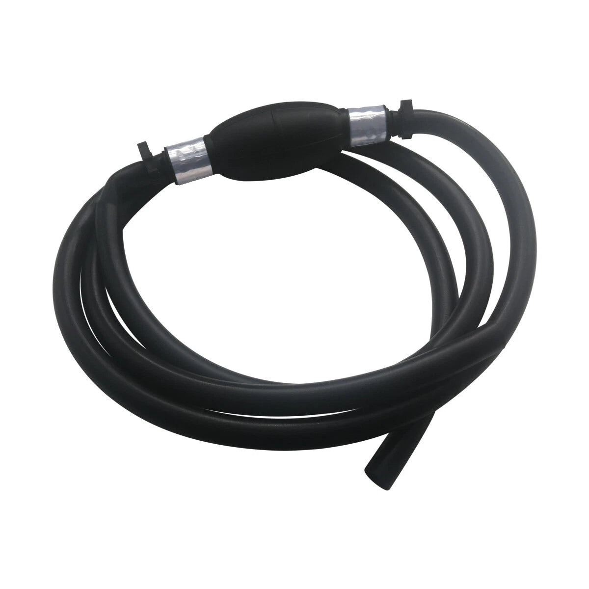 Fuel Hose Line Assembly with Primer Bulb for Marine Outboard Motors (3/8")