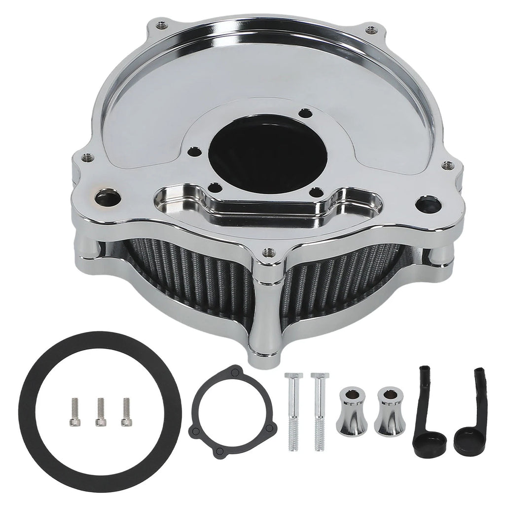 Air Cleaner Filter Intake for Harley Touring Road King Road Glide Electra (2000–2023)