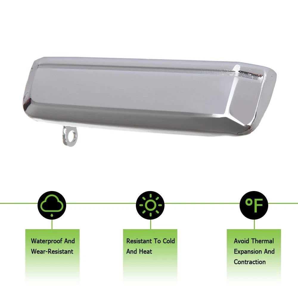 Chrome Exterior Outside Left Driver Side Door Handle for Nissan Pickup