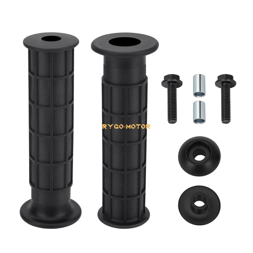 2 Handle Grip & Handle Bar End Guard for Honda ATC200E ATC250ES (1982–1987)