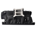 Dual Plane Satin Aluminum Intake Manifold for SBF 260 289 302 (1962–1995)