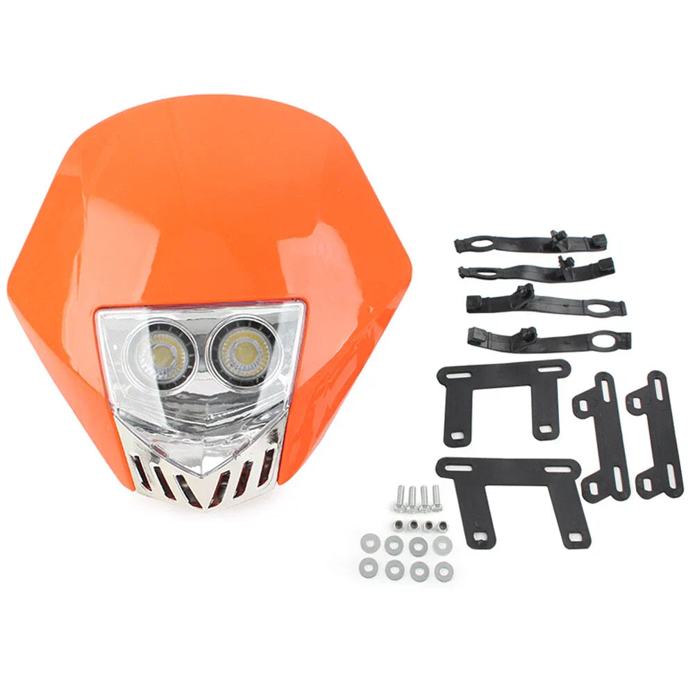 6W LED Bulbs 12V Universal Modified Headlight for Dirt Pit Bike