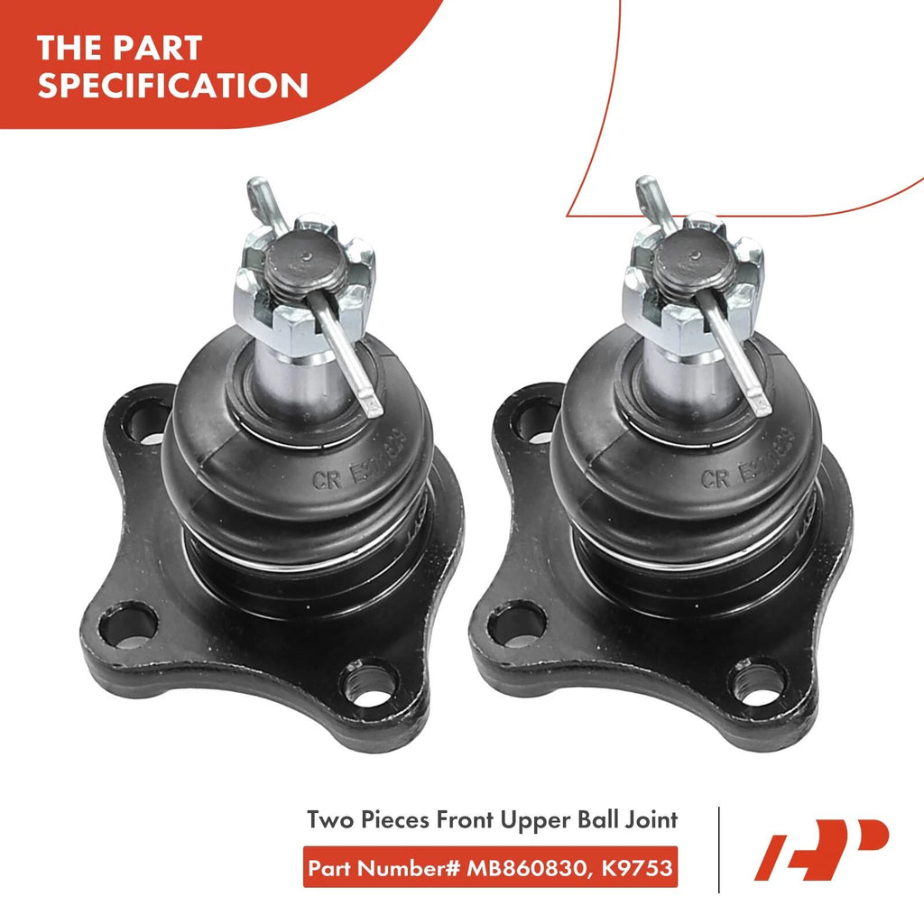 9x Front Ball Joint Tie Rod Idler Arm for Mitsubishi Montero (1992–2000)