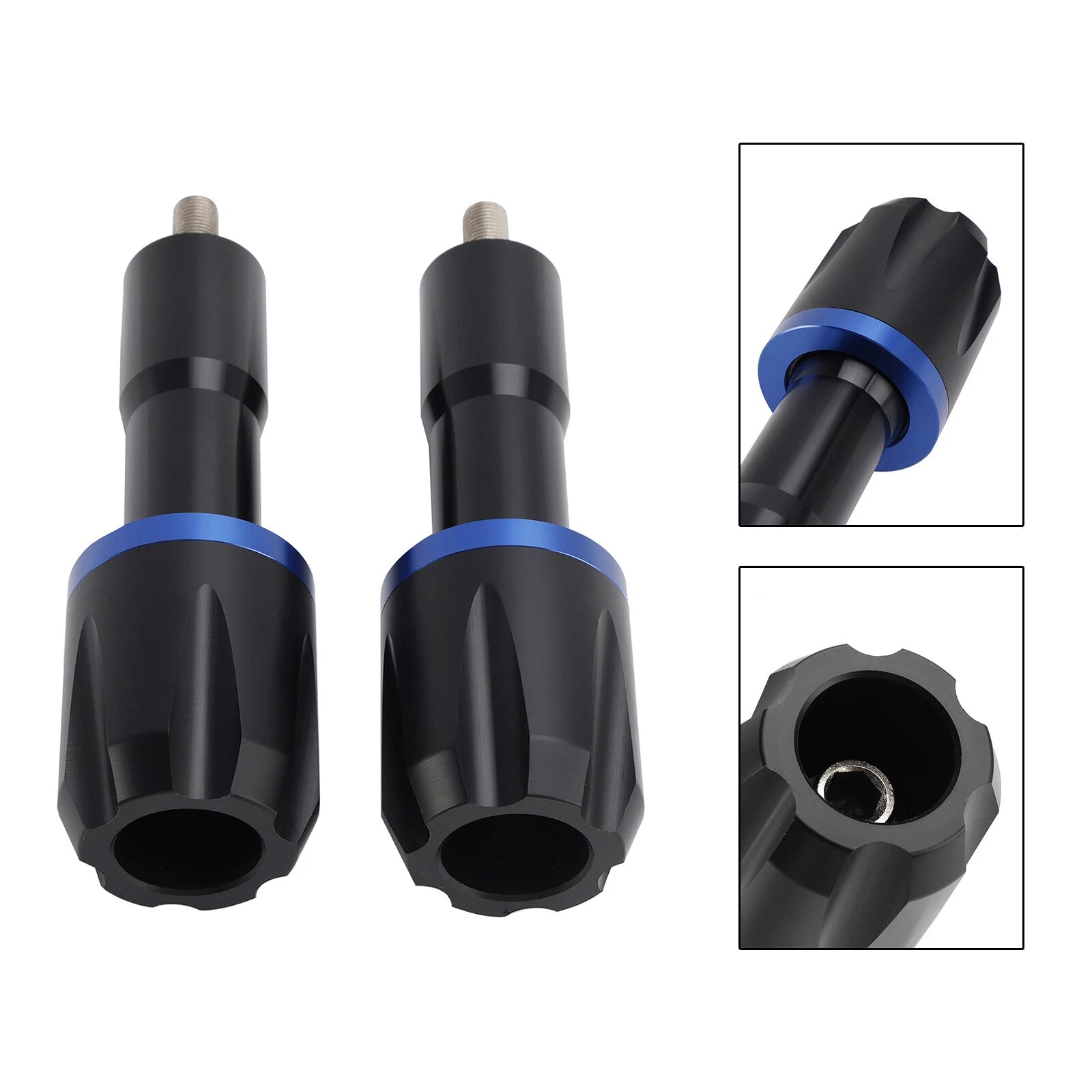 CNC Anti-Crash Frame Sliders Protector for Yamaha YZF-R7 (2021–2023)