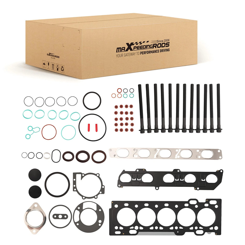 Engine Cylinder Head Gasket Set w/ Bolts for Volvo S60 T6 (2015)