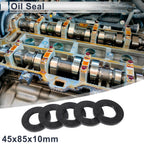 Set of 5 Oil Seal Rotary Shaft Seal NBR Rubber 45x85x10mm