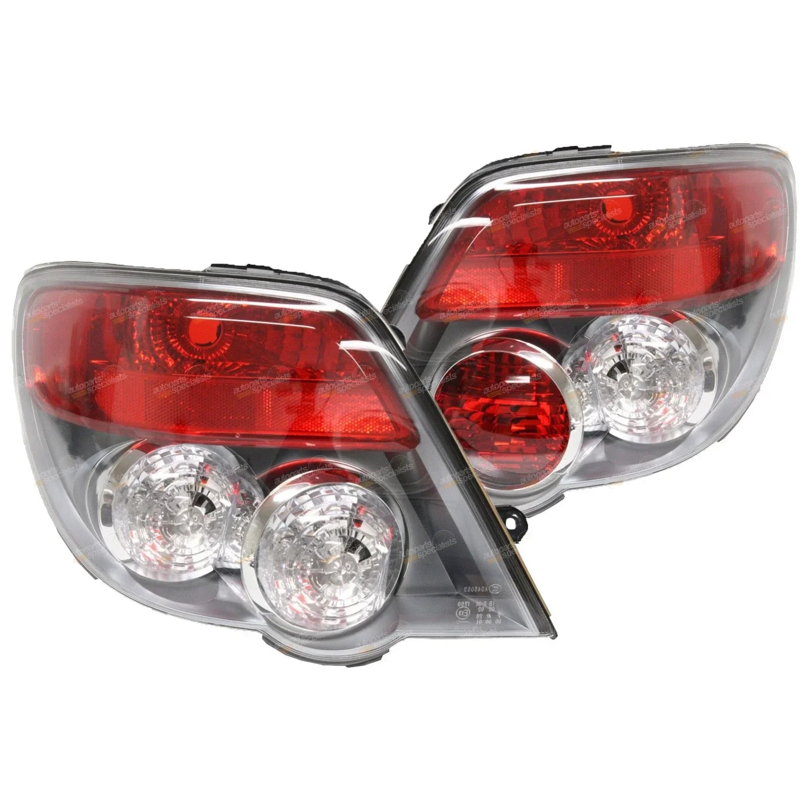 LH+RH Genuine Taillights Pair for Subaru Impreza (2005-2007)