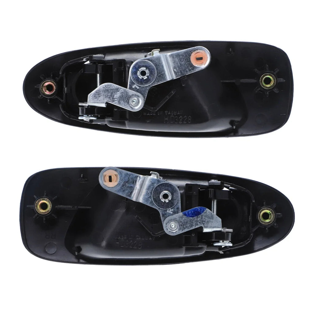 4 x Front & Rear LH + RH Door Handle Outer Black for Honda Civic (1991–1995)
