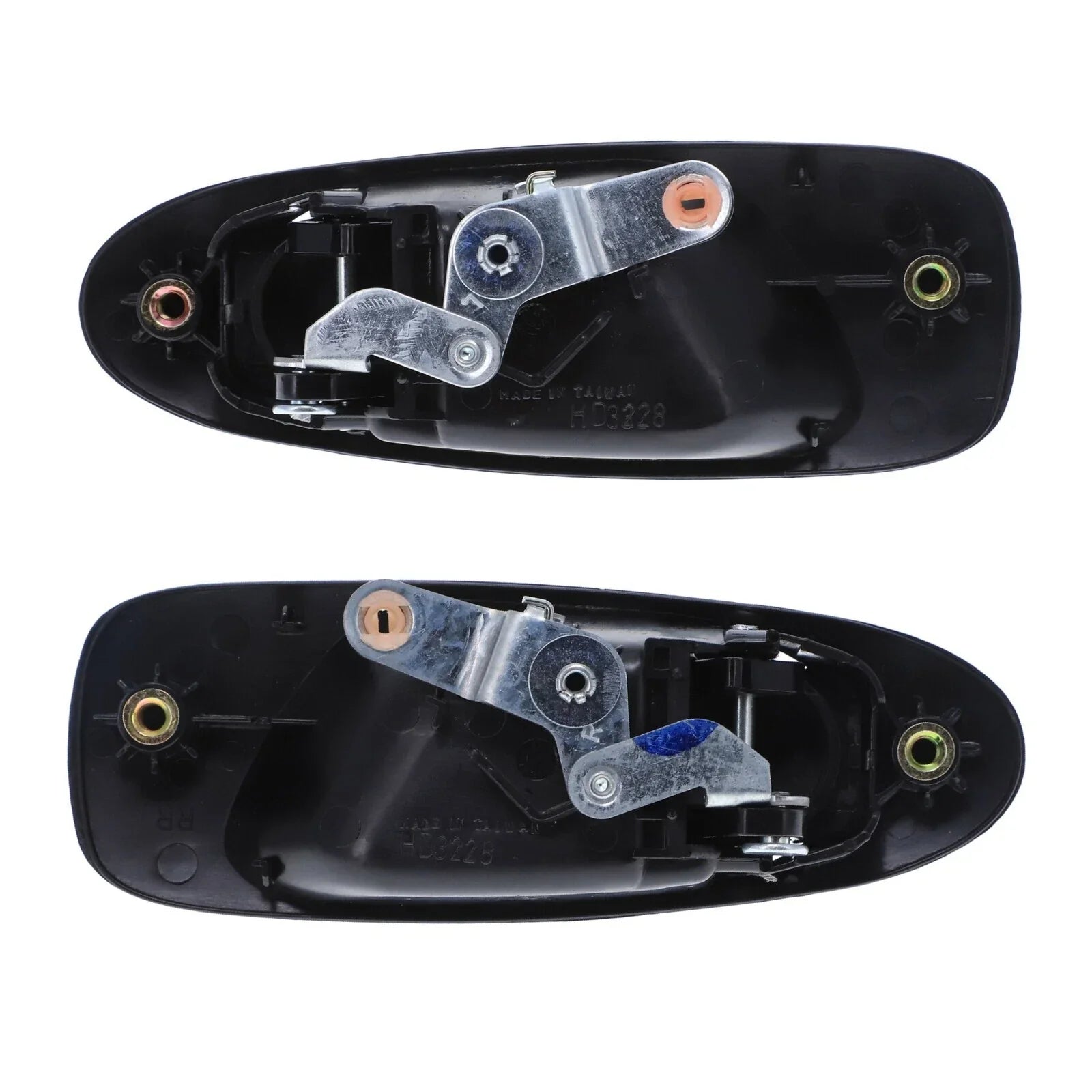4 x Front & Rear LH + RH Door Handle Outer Black for Honda Civic (1991–1995)