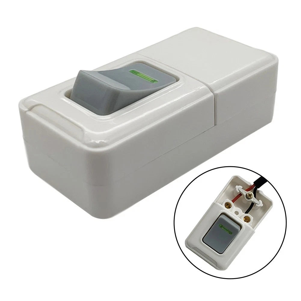 Push Button Switch for LED Lighting Fixtures (6.8x3.5x2.2cm)