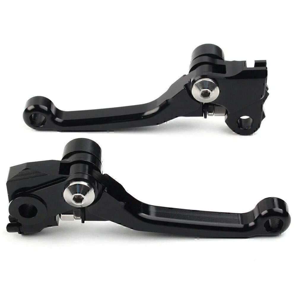 CNC Brake Clutch Levers  Pivot for Honda CRF250R CRF450R (2007-2020) Black