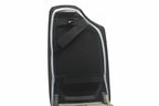 Leather Console Lid Armrest Cover for BMW E81 E82 E87 (2004–2013) Black