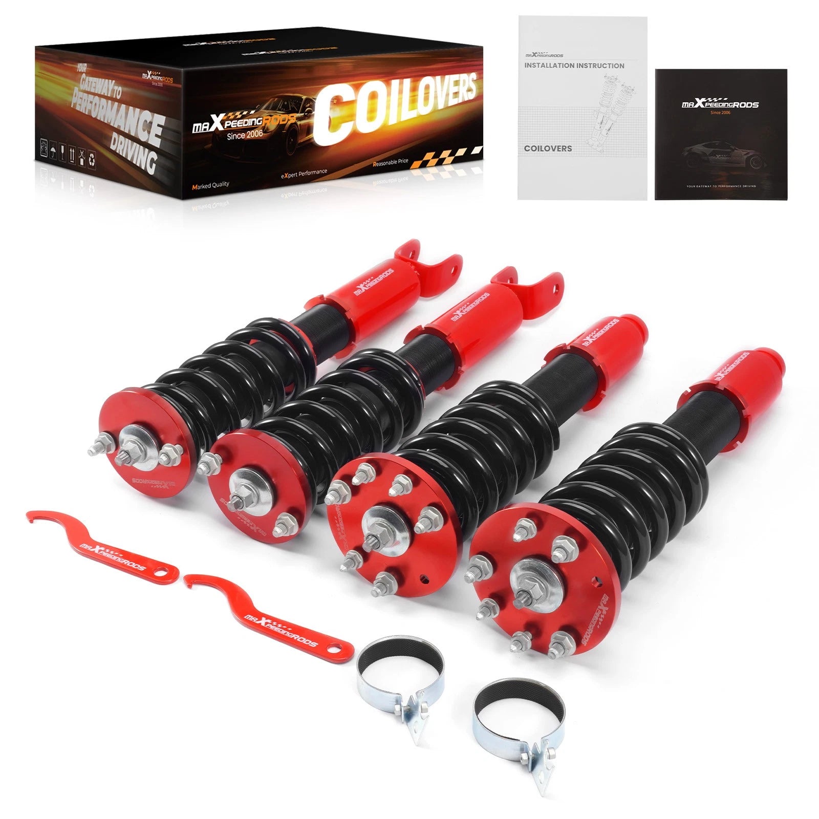 Coilover Shocks Strut Kit for Honda Accord (2008–2012) Acura TSX (2009–2014)