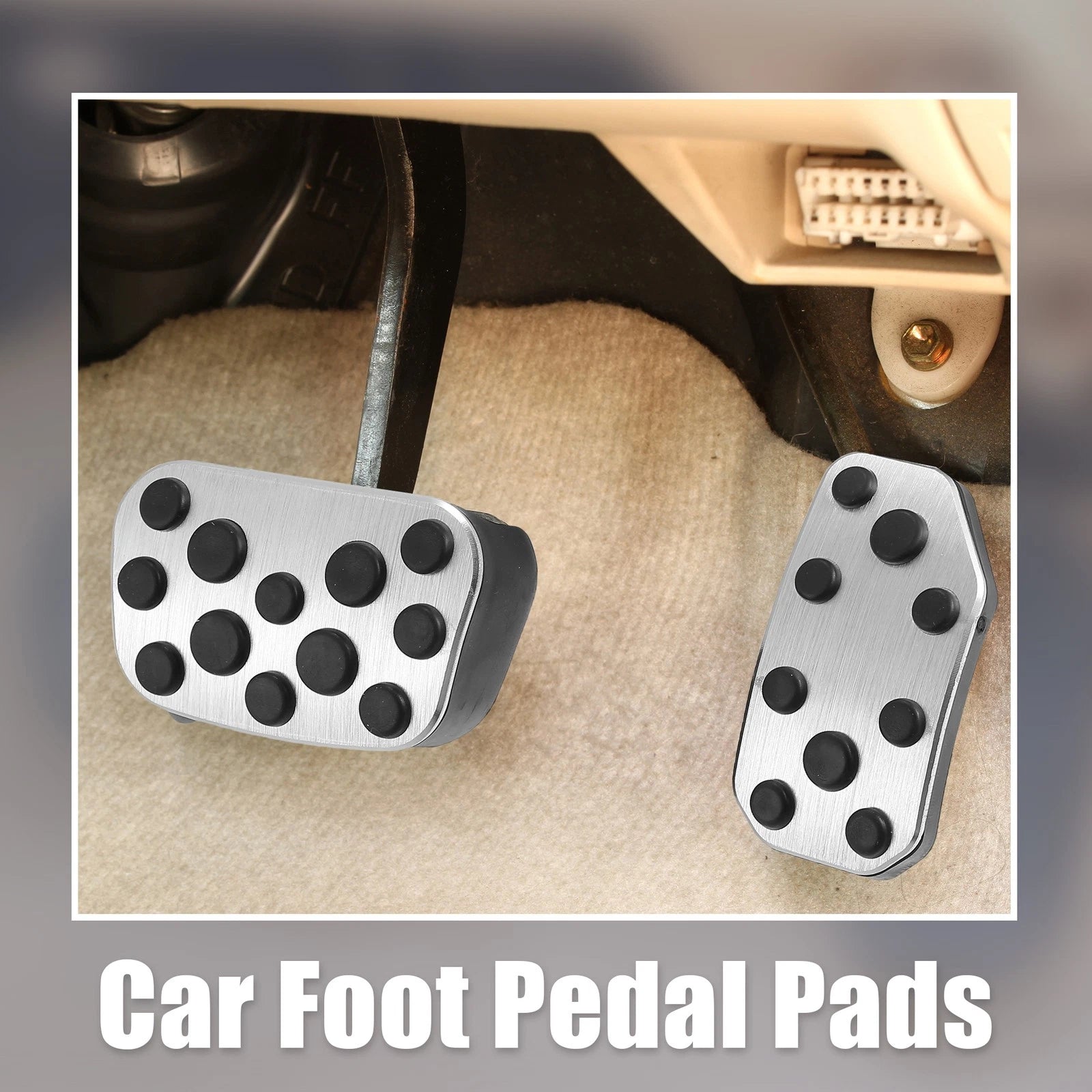2X Foot Pedal Brake Gas Pad for Toyota Alphard (2011–2014) 726215748796