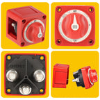 Dual Battery Selector Switch for Marine Boat Truck (4 Position)