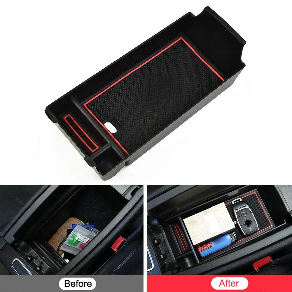 Armrest Storage Box / ABS Plastic Center Console for CLA GLA