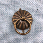 12Pcs 25mm Antique Door Ring Pull Handle for Jewelry Box Dresser Cabinet