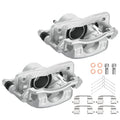 Front Brake Calipers Set of 2 with Brackets for Honda Civic (2012–2015)