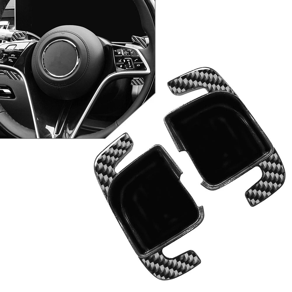 Steering Wheel Shifter Paddle Extension for Mercedes Benz A B S GLC Class (Pair)