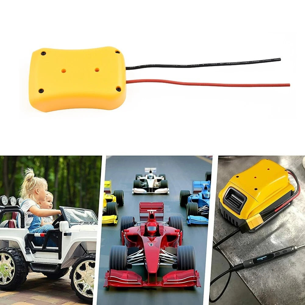 18V/20V Max Battery Adapter Holder for Power Connector 12AWG