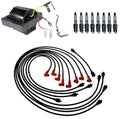 Ignition Wires & Spark Plugs Kit for GMC C15 Suburban (1975) - .045"