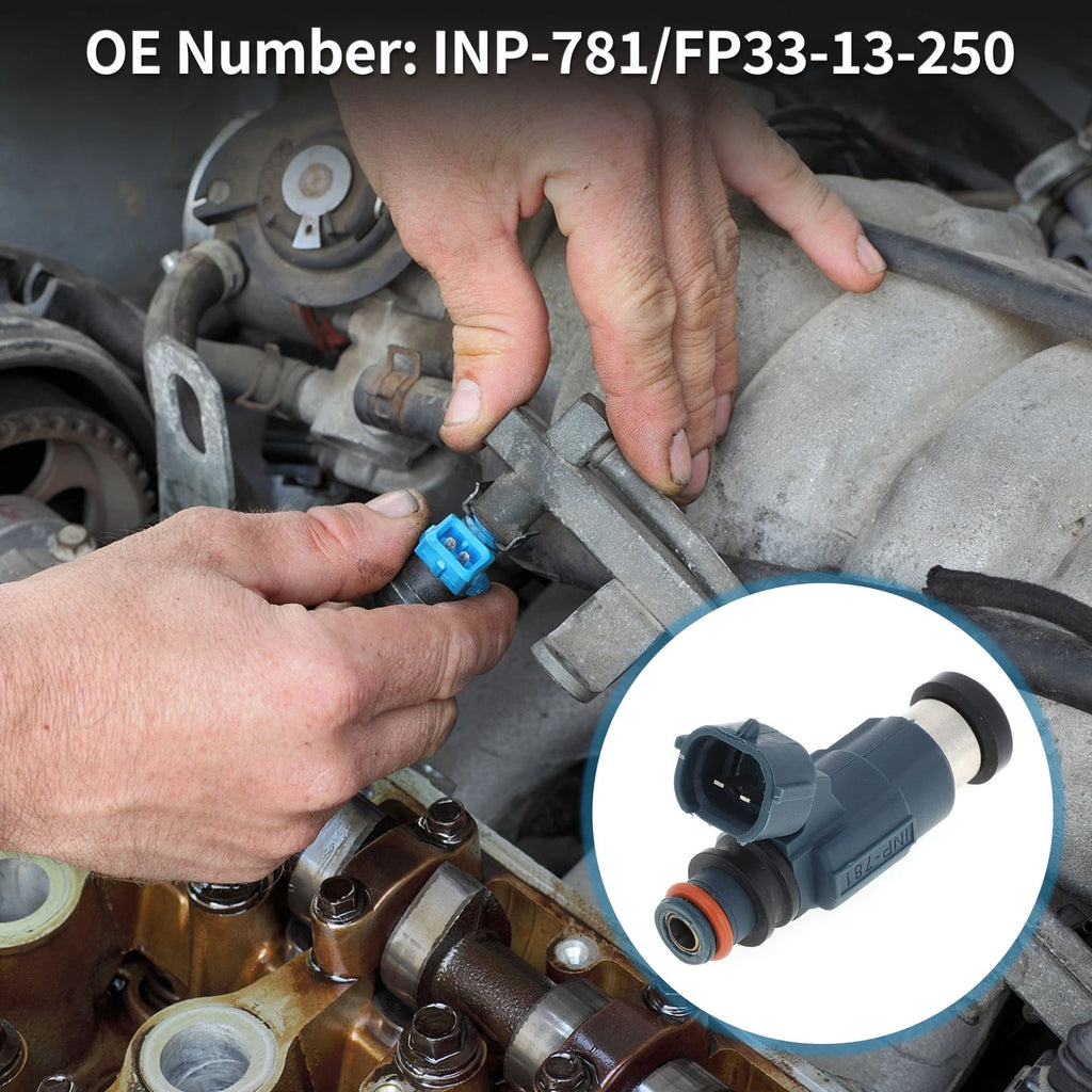 Fuel Injector No.INP-781 for Mazda 626 ES LX 2.0 (2000–2001)