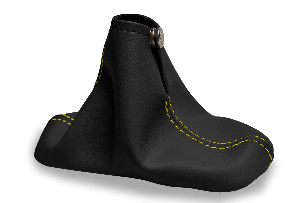Leather Manual Shift Boot Cover for Chevrolet Cavalier (2000–2005) Yellow Stitch