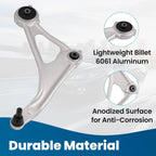 Set of 2 Front Lower Control Arms with Ball Joints for Nissan Altima Maxima (2014–2018)