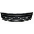 Replacement Gray Chrome Plastic Front Grille For 2013-2017 Chevrolet Traverse