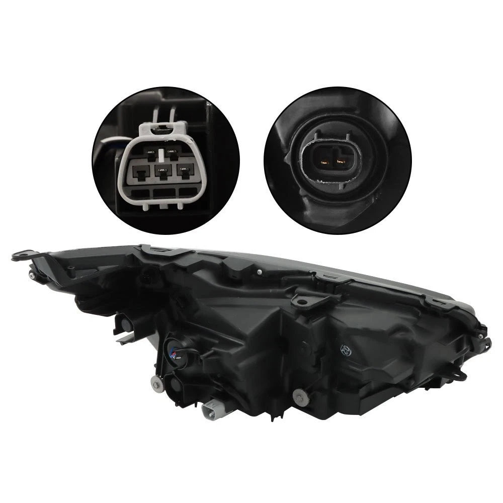 Set of 2 LED Headlights Assembly for Lexus NX300 NX300h (2018–2021)