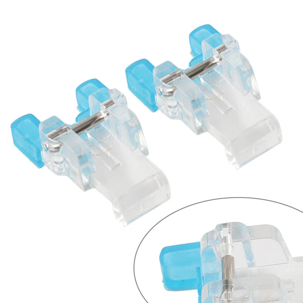 Sew-On Button Foot for Low Shank Snap-On Singer Brother Babylock (2PCs)