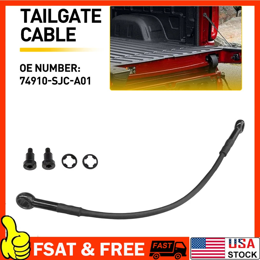 Tailgate Cable Lift Support Strap for Honda Ridgeline (2006–2022)